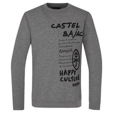 까스텔바작 남성용 소프트 라운드 맨투맨 BGCFTS002