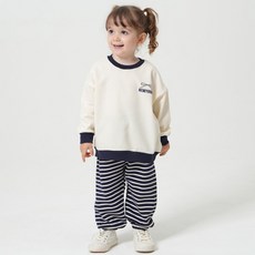 KIDSCOMO 女童哨子上衣下褲套裝