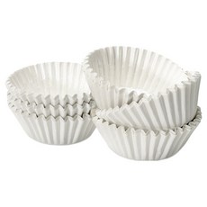 STAR BAKERY 塗層瑪芬杯 圓形 45mm 200入, 1個, 白色