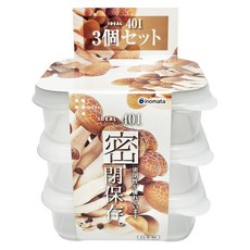 inomata 保鮮盒3件組 1641 100ml, 1組, 3個