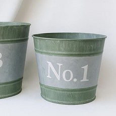 BLOOMING&ME NO 鐵皮桶, 綠色