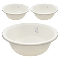 Sanada SeikoTHERM 臉盆3件組 B-751 小, 象牙色, 1套