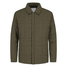 olzen 男士絎縫輕量鴨絨襯衫式外套 ZAD4JP1902