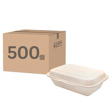 萬福 植纖連體自扣H盒 小 450ml, 500個裝, 1箱