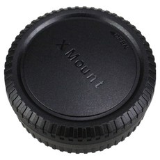 JJC 후지필름 카메라 바디캡 X 마운트 렌즈 뒷캡, 1개 1개