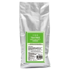 BATH'CHARM 死海鹽茶樹入浴劑 補充包, 1kg, 1個