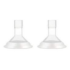maymom 吸乳器配件 MyFit Comfy 2截式喇叭前罩 優合/medela適用 15mm, 2個, 單品
