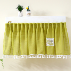 여신 윈드커버 여름 벽걸이 에어컨 바람막이 커튼, 타입1