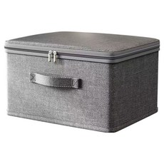 Locus 附鎖Conti Box收納箱 Living Box儲物整理箱, 1個, 灰色