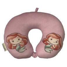 Disney 迪士尼 嬰幼兒U型枕系列 美人魚, 1個, 粉色