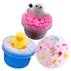 Emily slime 史萊姆3件組 350g, 1套, 史萊姆 3種, 隨機出貨, 150g