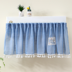 여신 윈드커버 여름 벽걸이 에어컨 바람막이 커튼, 타입2