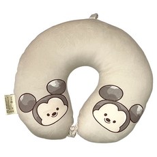 Disney 迪士尼 嬰幼兒U型枕系列 米奇, 1個, 米色