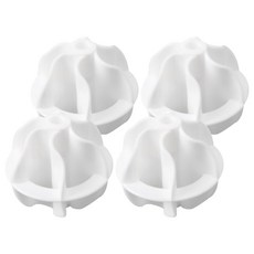 Igeodat Well-made 優質洗衣球 5.5 x 5.5 x 5.3 cm, 白色, 4個