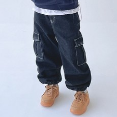 BerryCloset Dispatch 丹寧束口褲