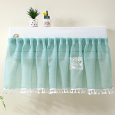 여신 윈드커버 여름 벽걸이 에어컨 바람막이 커튼, 타입7