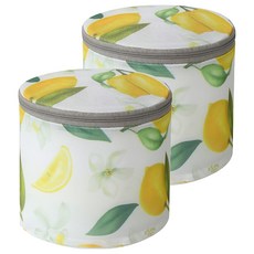 Malltoday 內衣旅館 胸罩洗衣袋, 2個, 01 檸檬