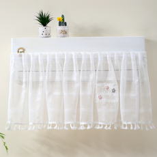 여신 윈드커버 여름 벽걸이 에어컨 바람막이 커튼, 타입4