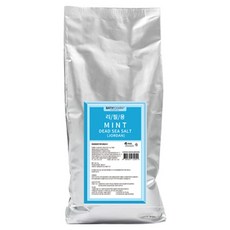BATH'CHARM 死海鹽薄荷入浴劑補充包, 1個, 1kg