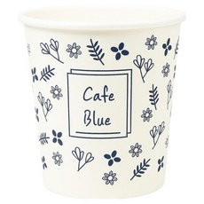 Iroul Saenghwal Cafe Blue 印花紙杯 180ml, 1個, 1000入