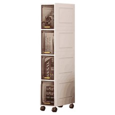 ANDY MAY2 四季夾縫收納櫃 4層 60L, OH-R206-A