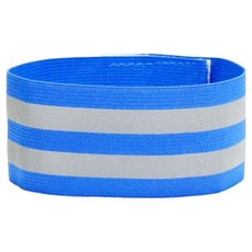 올쉴드 야간 라이딩 자전거 반사 안전밴드 01 이중 스트랩, 블루, 1개