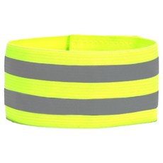 올쉴드 야간 라이딩 자전거 반사 안전밴드 01 이중 스트랩, 그린, 1개