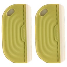 유N아이 다용도 미니 와이퍼, 그린, 2개