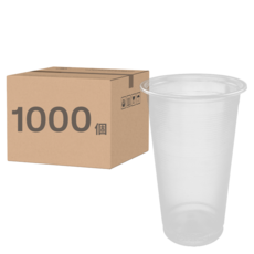 萬福 透明杯 AO700 口徑95mm, 660ml, 1箱, 1000個裝