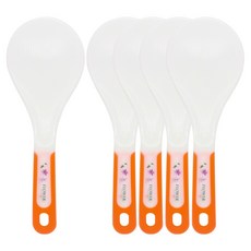 廚房Top Star 營業用 餐廳用 水仙花飯匙 大, 混合顏色, 5個