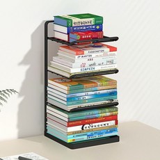 Daily Nest 簡潔書架, 4層, 黑色