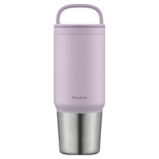 PEACOCK 대용량 보온보냉 손잡이 텀블러 AEF-80, 1개, 800ml, 라일락퍼플