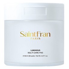 SaintFran Luminous 多效護理棉片 150ml, 1個, 60枚入