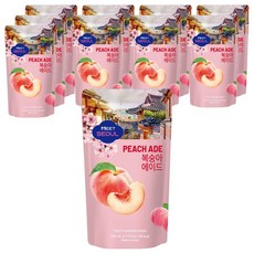 Mitseoul 水蜜桃氣泡飲, 10個, 230ml