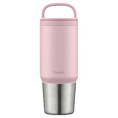 孔雀 大容量保溫保冷手提隨行杯 AEF-80, 800ml, 1個, 蜜桃粉