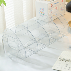 Daily Nest 居家裝飾書架筆筒, 4層, 透明
