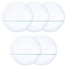 Toolif 雲朵粉撲, 5個, 天空藍