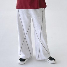 BerryCloset 青少年兒童款Crosley線條長褲