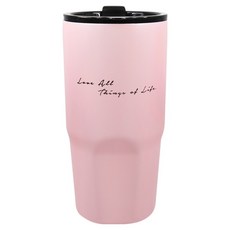 AURA 台灣公司貨 簡約隨行鈦陶瓷激凍杯, 1個, 900ml, 粉色