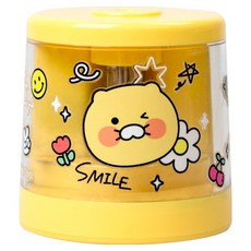 카카오프렌즈 세이치즈 자동 연필깎이 + 사용설명서 + 연필홀더 + 칼날2p+ 청소브러시 세트, 춘식이, 1세트