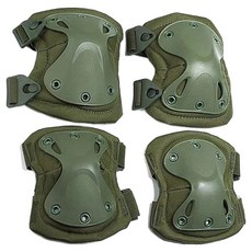 Inrich 工業用 作業用 護膝 左右一組 綠色, 2套