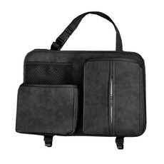 小麥購物 汽車座椅置物椅背收納袋 L2993, 黑色