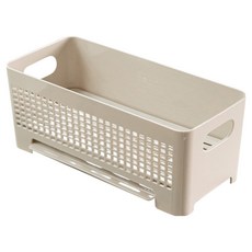 JLIFE Lave 瀝水菜瓜布洗碗精架, 淺灰色, 1個