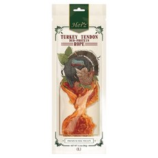 Herz 赫緻 8字骨 狗零食 L, 火雞筋雞肉, 100g, 1個