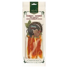 Herz 赫緻 火雞筋雞肉嚼片 狗零食, 1個, 85g, 火雞