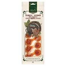 Herz 赫緻 火雞筋雞肉8字骨 狗零食 S, 1個, 72g, 火雞