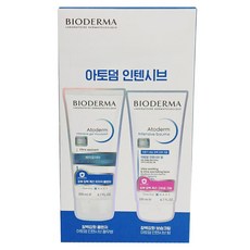 BIODERMA Ato Derm Intensive Balm保濕霜 200ml+Gel Mousse潔面乳 200ml組, 1套