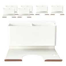 i LIFE 多功能吹風機收納架, 7個, 白色