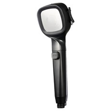 FAmILyLIFE 生活 白武士增壓4檔蓮蓬頭 A-132-BK, 1個, 黑色