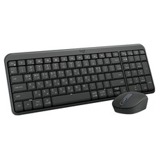 로지텍 MK250 무선키보드 마우스 세트, 920-013568, 그래파이트, 일반형